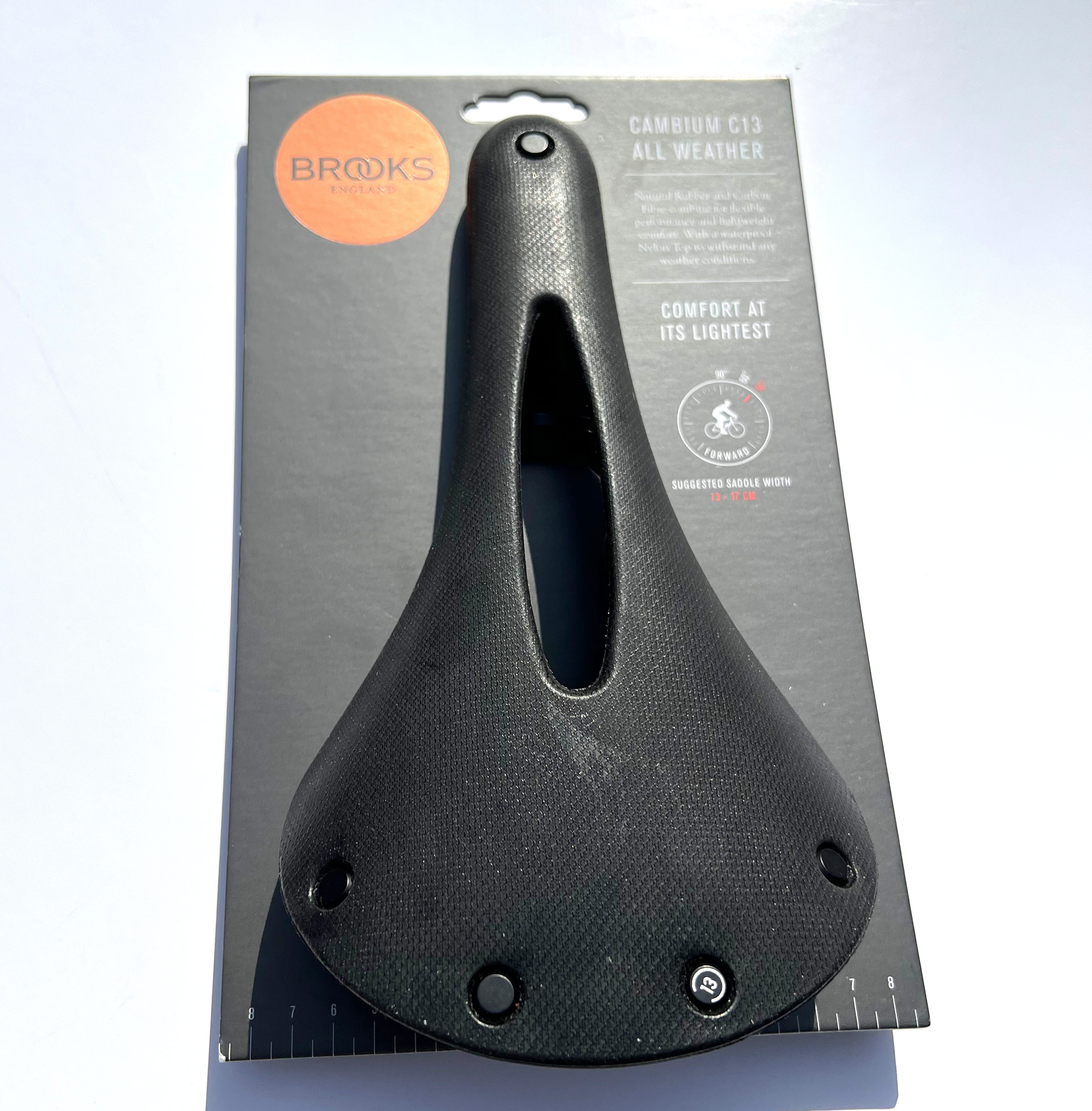 Brooks Saddle C13 All-Weather Cambium Black