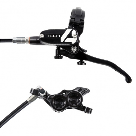 Hope Tech 4 E4 Rear - No Rotor - Black/Black L/H
