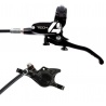 Hope Tech 4 X2 Rear brake - Left Hand - Black / Black - No Rotor