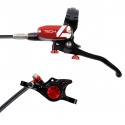 Hope Tech 4 X2 Front brake - Right Hand - Black / Red - No Rotor