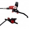 Hope Tech 4 X2 Front brake - Right Hand - Black / Red - No Rotor