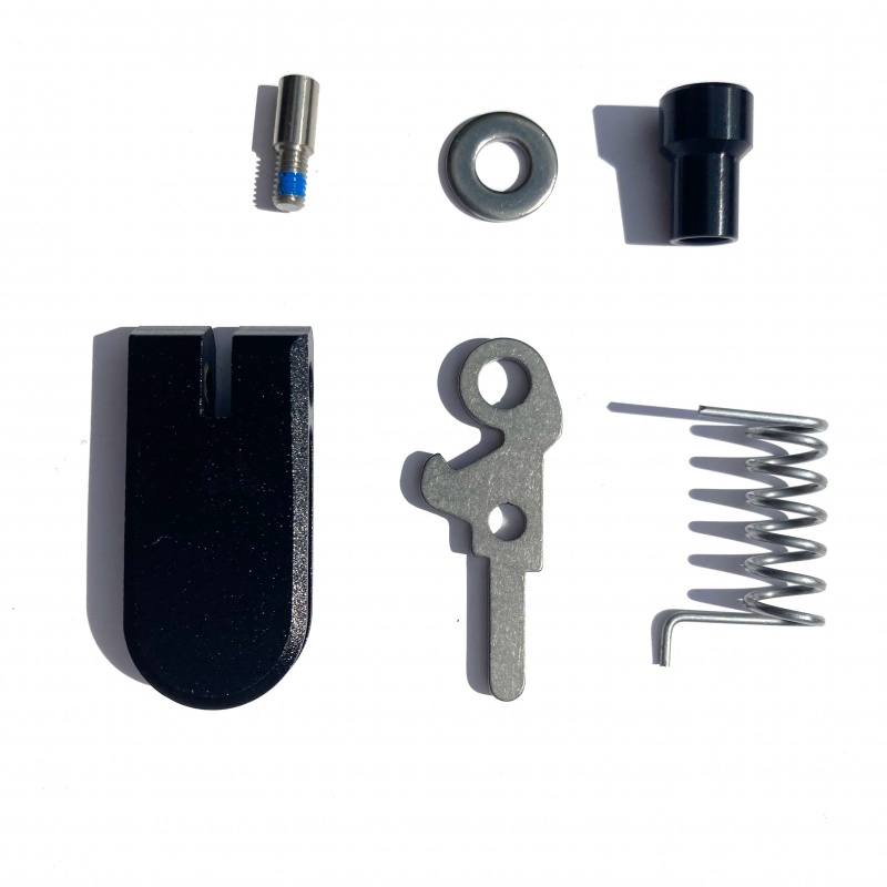 Brompton Rear Frame Clip Assembly Black Aluminium