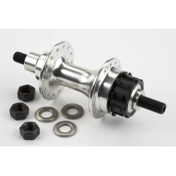 Brompton rear free hub, 28 hole - with fittings