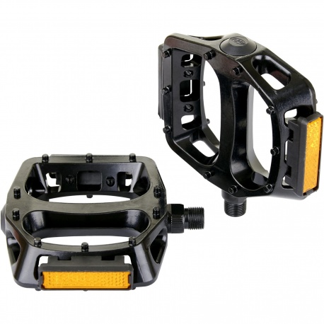 M:Part Essential alloy platform pedals with moulded pins (pair)