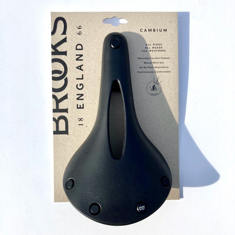 Brooks Saddle C17 AllWeather Cambium Carved Black