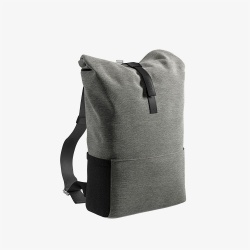 Brooks Pickwick Cotton Canvas Backpack in Grey - 26L - Stock image