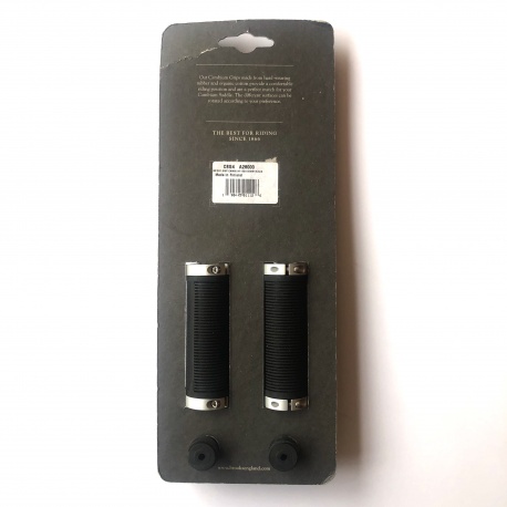 Brooks Cambium rubber grips - Black (100mm) - Back
