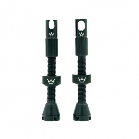 Peaty's x Chris King Tubeless MK2 Valves 42mm - Black 