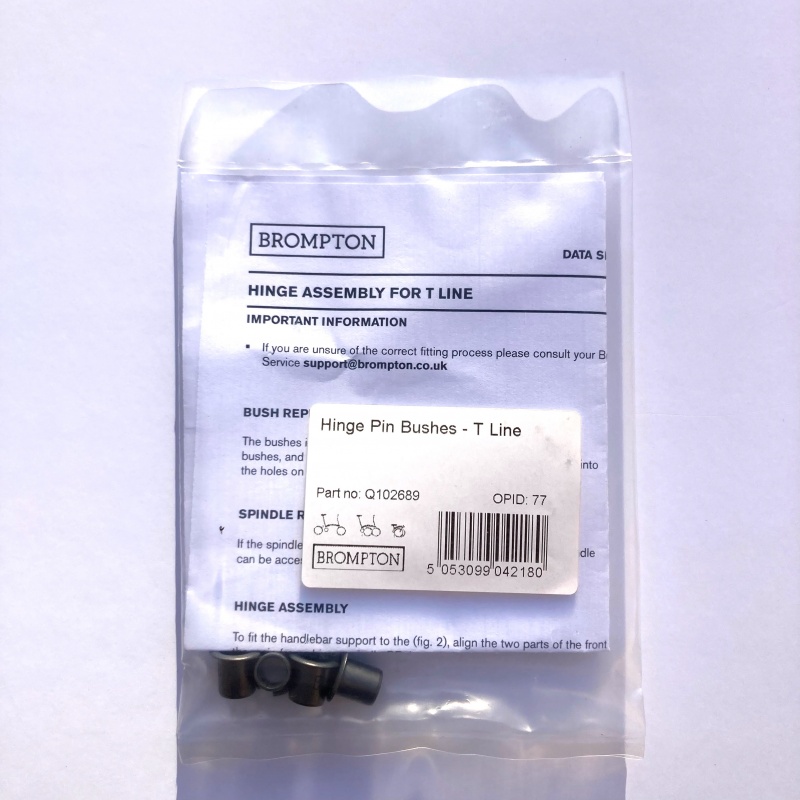 Brompton Hinge Pin Bushes T Line