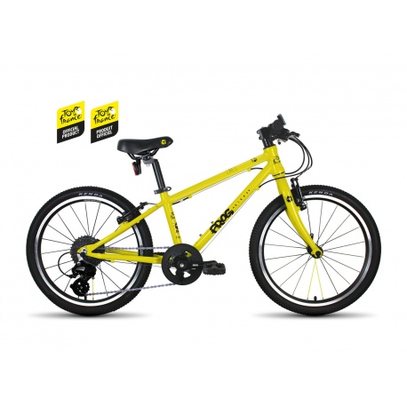 Frog 53 TdF edition yellow childs hybrid bike