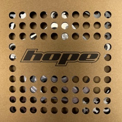 Hope MTB centrelock floating disc - 160mm - silver in the packaging 