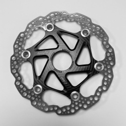 Hope MTB centrelock floating disc - 180mm - black - in the packing - reverse side 