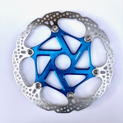 Hope MTB centrelock floating disc - 220mm - blue