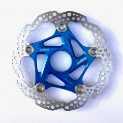 Hope MTB centrelock floating disc - 160mm - blue
