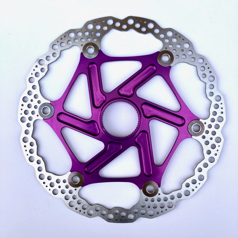 HOPE - ローター FLOATING　6bolt　160mm　パープル　中古 Hope Floating 6-Bolt Rotor - Milford Bicycle