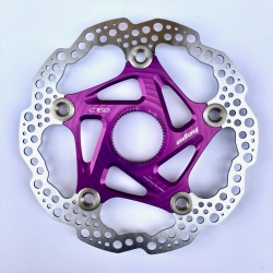 Hope MTB centrelock floating disc - 160mm - purple