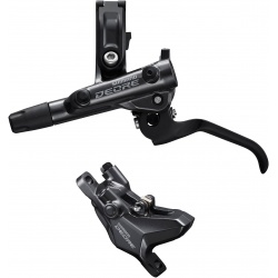 Shimano BR-M615 Deore bled I-spec-B compatible brake lever / Post mount calliper, rear