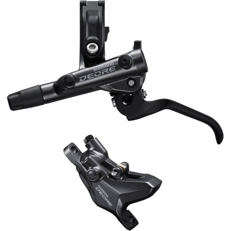 Shimano BR-M615 Deore bled I-spec-B compatible brake lever / Post mount calliper, rear