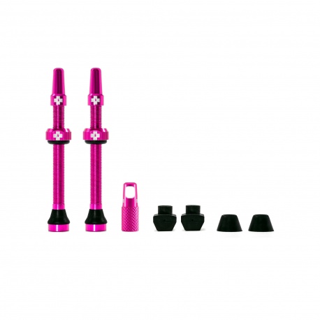 Muc-Off Tubeless Valves - 44mm in pink