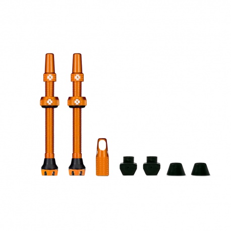 Muc-Off Tubeless Valves V2 - 44mm Orange