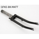 Matt Black front forks for Brompton folding bicycle - 2018 onwards