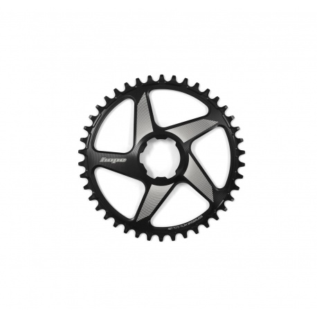 Hope 44T Spiderless RX Chainring - Black