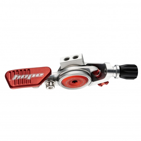 Hope dropper lever - lever only - Silver/Red
