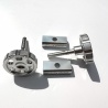 Joseph Kuosac Knob Type Hinge Clamp Set - Silver Light version