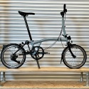 Brompton P Line 4-speed Mid - Lunar Ice
