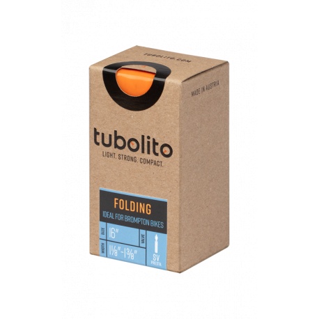 Tubolito 16 inch presta valve Inner tube - tubo-foldingbike - in box