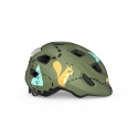 MET Hooray - Green Forest / Matt in Small - Kids Bike Helmet