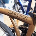 Brompton P Line 12-speed Mid - Bronze Sky