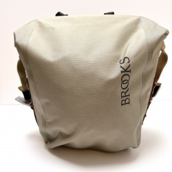 Brooks John O'Groats Waterproof Front Travel Pannier - Desert front view 