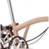 Brompton replacement gold decal for Version 2 Barbour bike