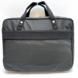 Brooks New Street Brief case - Black - 15L - front view 