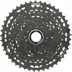Shimano CUES CS-LG400-11 Link Glide 11-50T cassette, 11-speed - stock photo