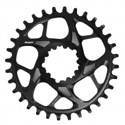 Hope 36T R22 Spiderless Chainring SR3 - Black - stock photo