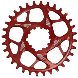 Hope 30T R22 Spiderless Chainring SR3 - Red - stock photo