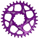 Hope 32T R22 Spiderless Chainring SR3 - Purple