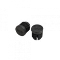 Brooks Natural Rubber Bar End Plugs - Black