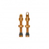 Hope Tubeless Valve Pair - 60mm - Bronze