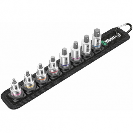 Wera Belt B 2 Zyklop In-Hex-Plus Bit Socket Set HF 3/8" Drive - stock photo