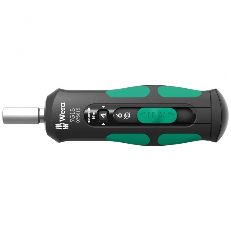 Wera Tools 7515 Kraftform Safe Torque Screwdriver set - 7 piece set
