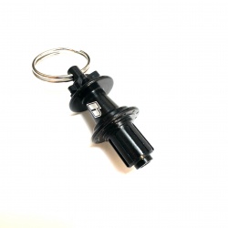 Hope Pro 5 Hub Keyring - Black