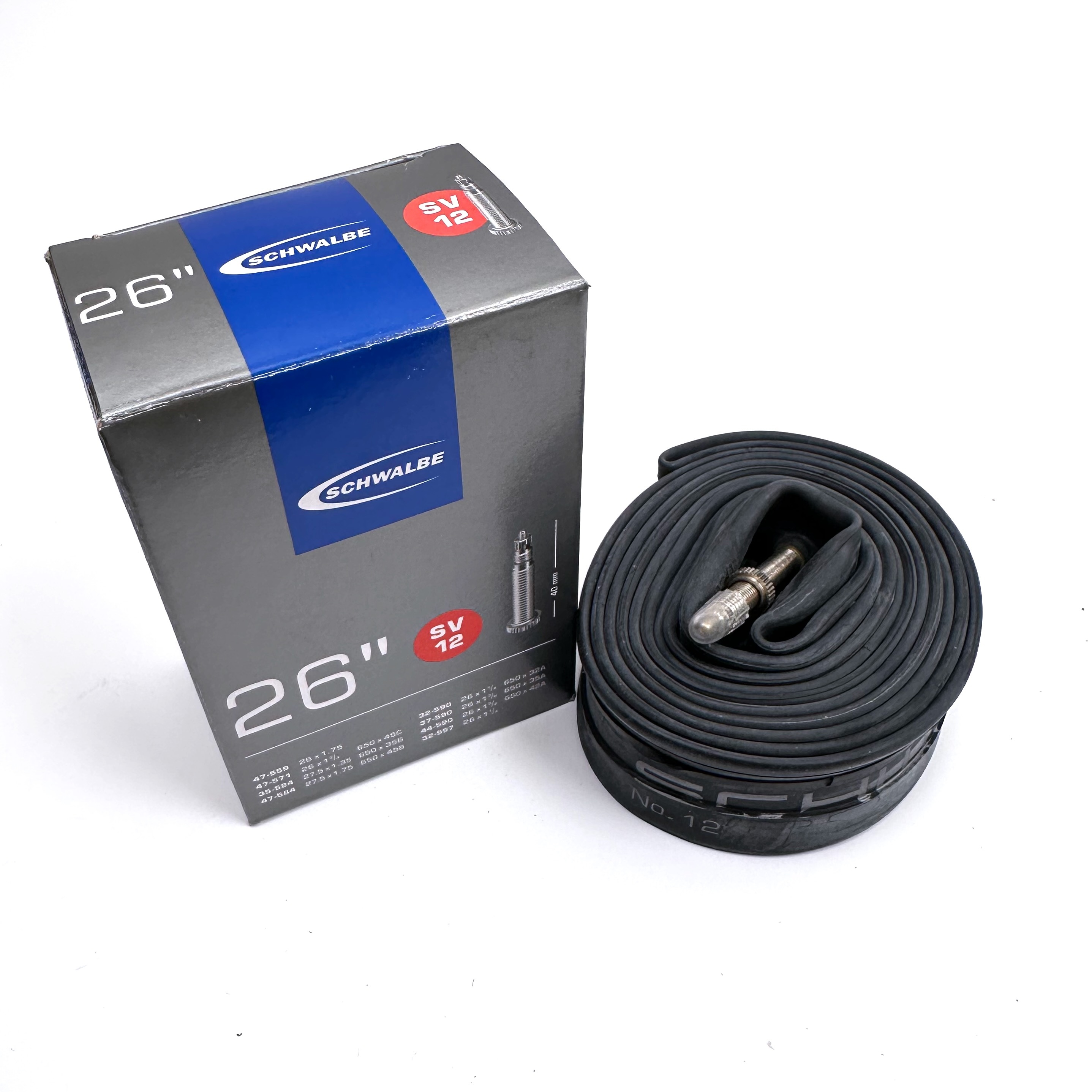 Inner tube 650x32-45c (26x1 1/4- 1.75) by Schwalbe - Presta