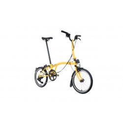 Brompton C Line Explore 12-speed Mid - Bumblebee Yellow