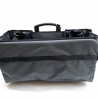 Brompton Electric basket bag - dark grey - with adapter frame