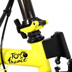 Brompton C Line 6-speed TdF 2025 Folding Bike - Tour de France logo