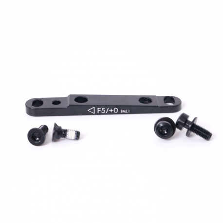 Brompton G Line Flat Mount Adapter F 140mm - showing adapter and fixings
