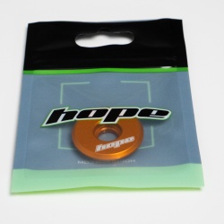 Hope Headset Top Cap - Orange - pre-2024 model - stock photo